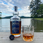 Bottle of Ingram River Aged Straight Bourbon Whiskey 105 Proof 750ml with Awards