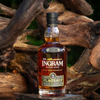 Bottle of Ingram River Aged  Flagship Batch 5 Limited Release Straight Bourbon Whiskey 117.7 Proof 750ml with Award