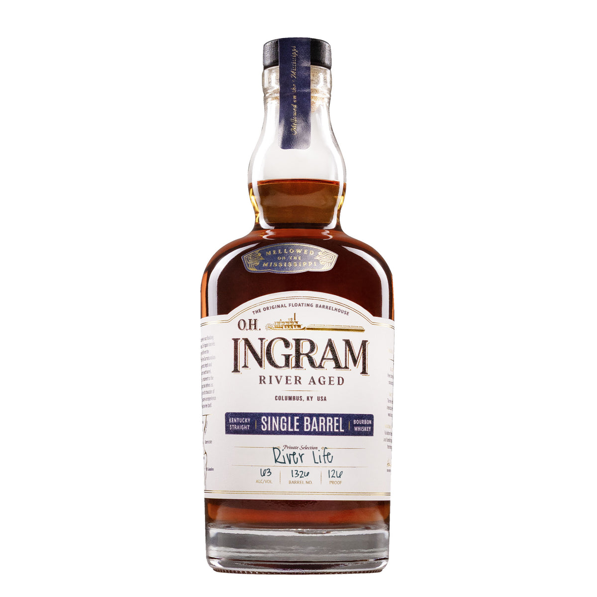 River Life O.H. Ingram Single Barrel Bourbon 126 Proof
