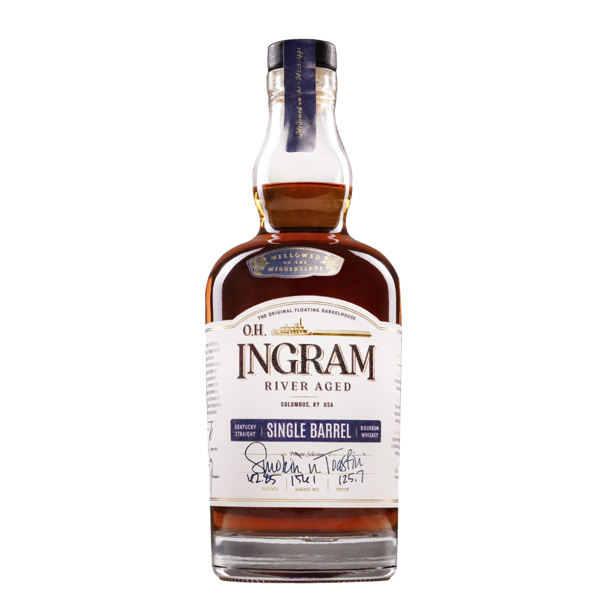 Smokin' & Toastin' O.H. Ingram Single Barrel Bourbon 125.7 Proof