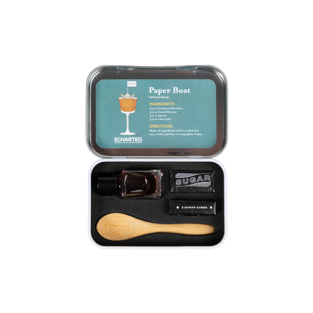 'Uncharted' Paper Boat Cocktail Kit