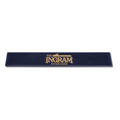 Blue bar mat with 'O.H. Ingram River Aged' logo on a white background