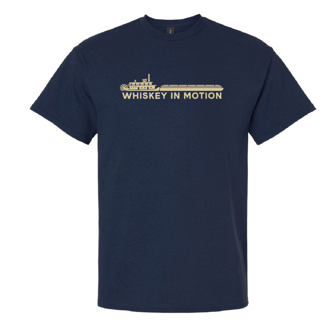 'Whiskey in Motion' Navy T-Shirt